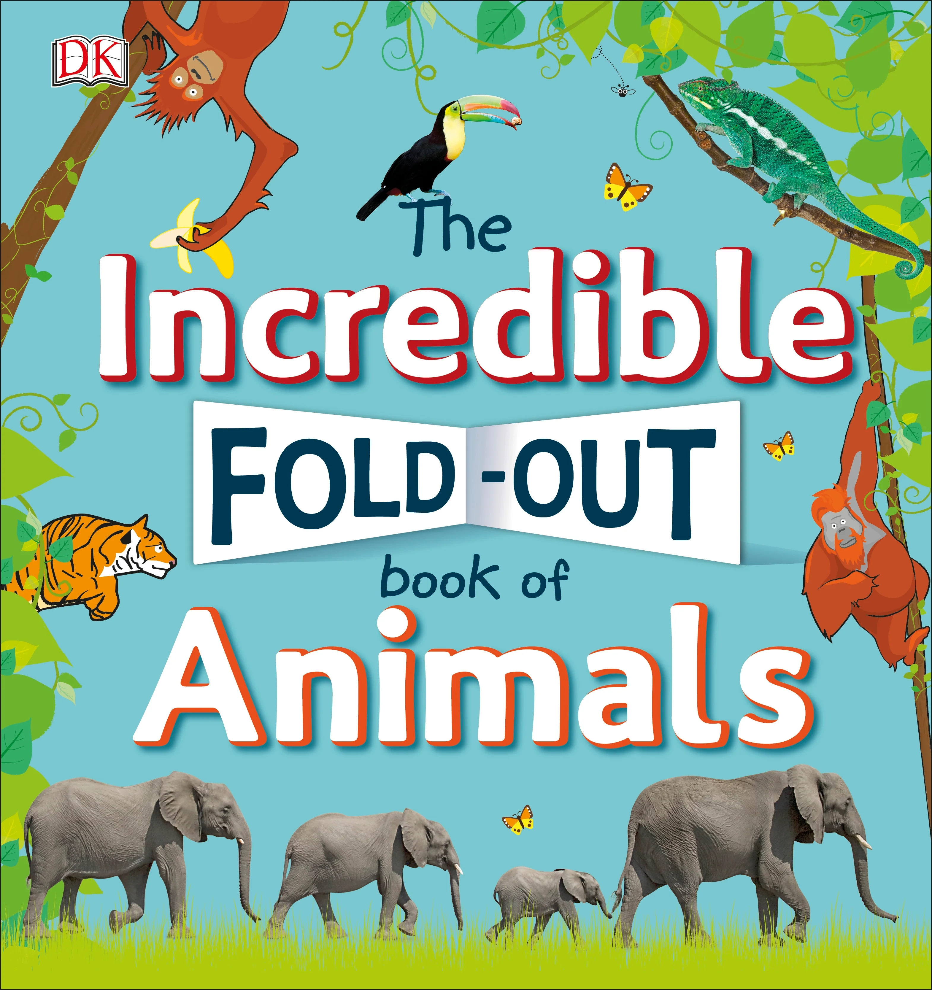 The Incredible Fold-Out Book of Animals