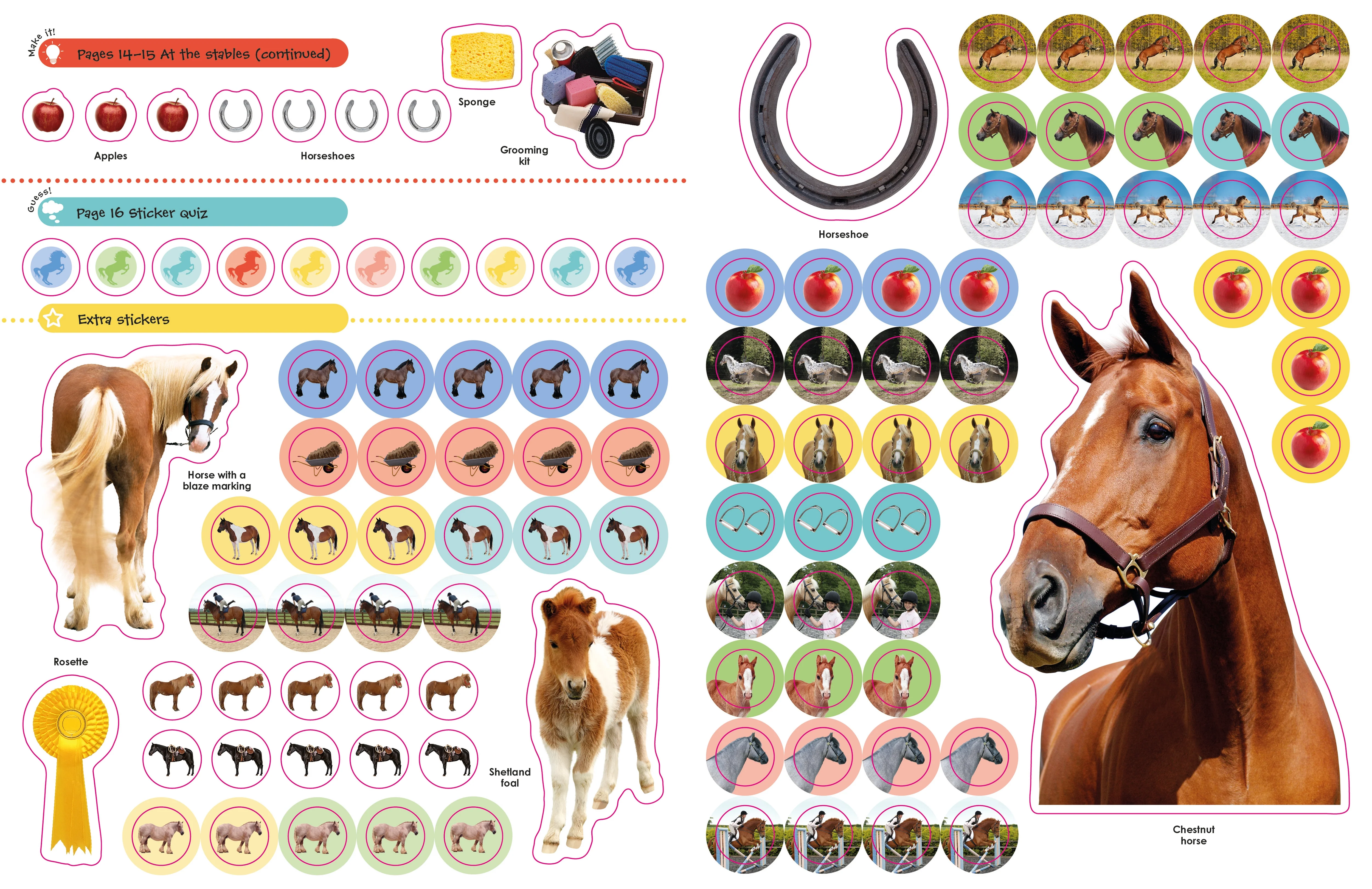Horses and Ponies Ultimate Sticker Book - Image 5
