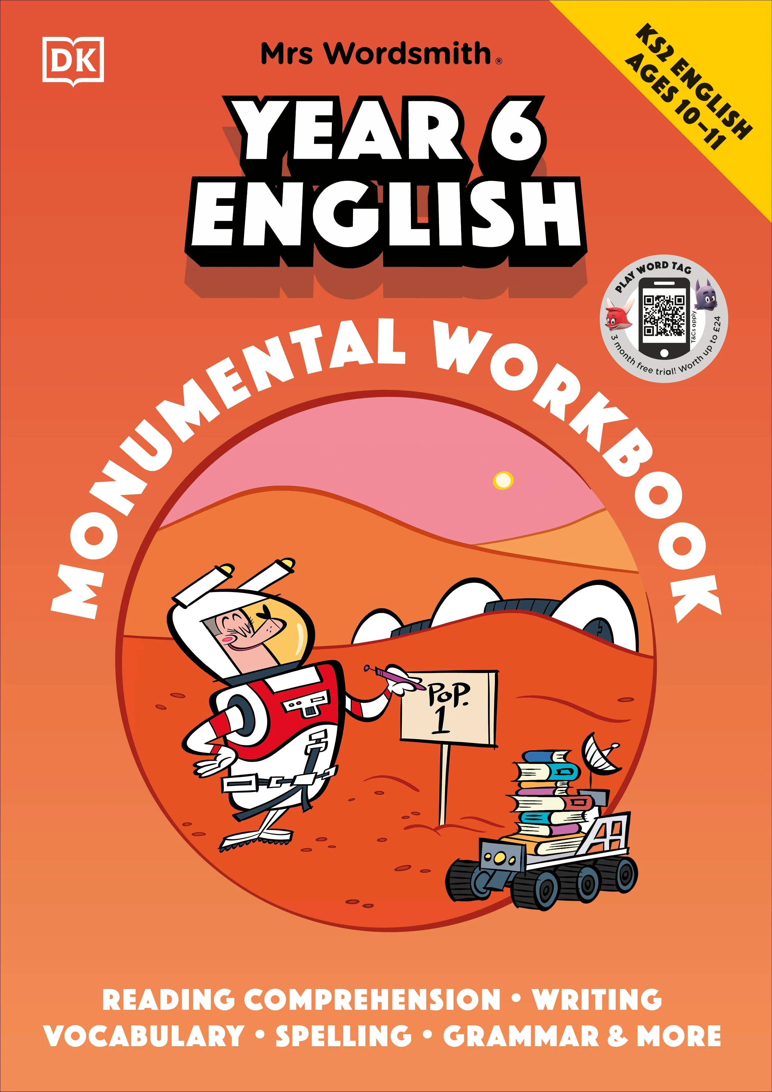 Mrs Wordsmith Year 6 English Monumental Workbook, Ages 10–11 (Key Stage 2)