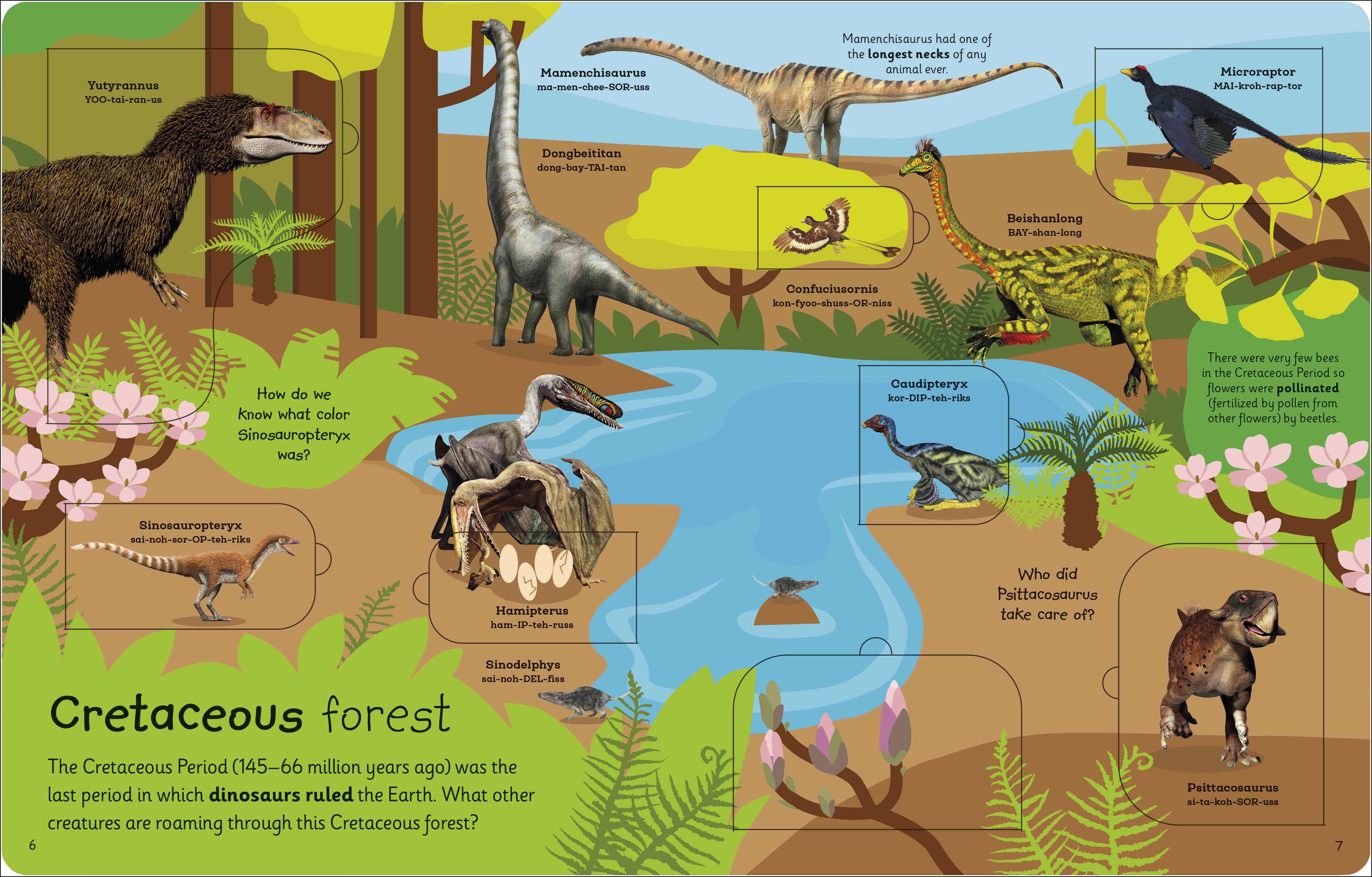 My Very Important Lift-the-Flap Book: Dinosaurs and Other Prehistoric Life - Image 3