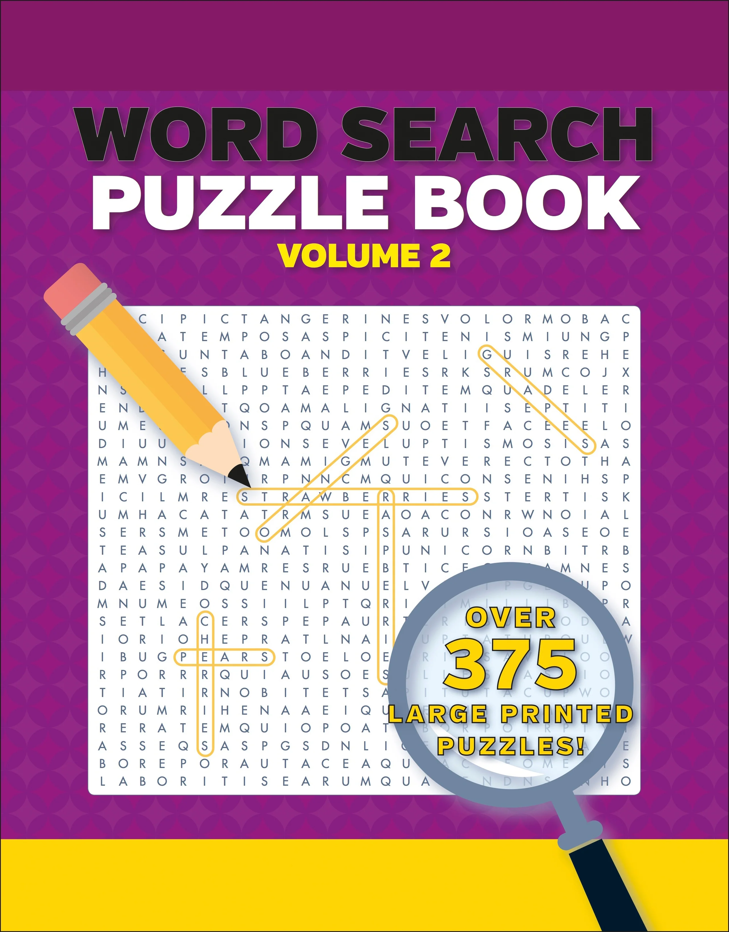 Word Search Puzzles Large Print 2nd Edition