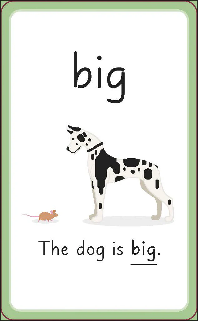 English for Everyone Junior Sight Words Flashcards - Image 3