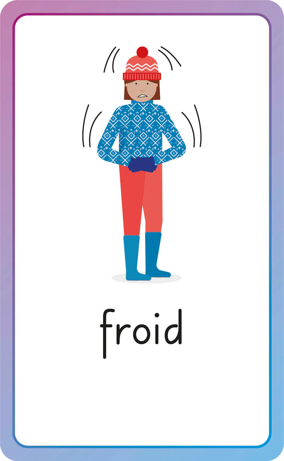 French for Everyone Junior First Words Flash Cards - Image 10