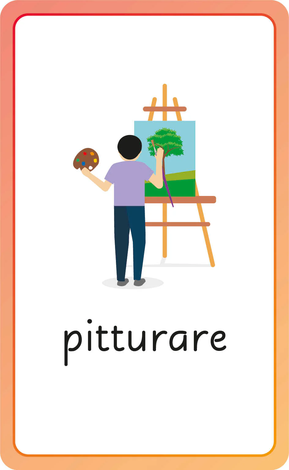 Italian for Everyone Junior First Words Flash Cards - Image 18