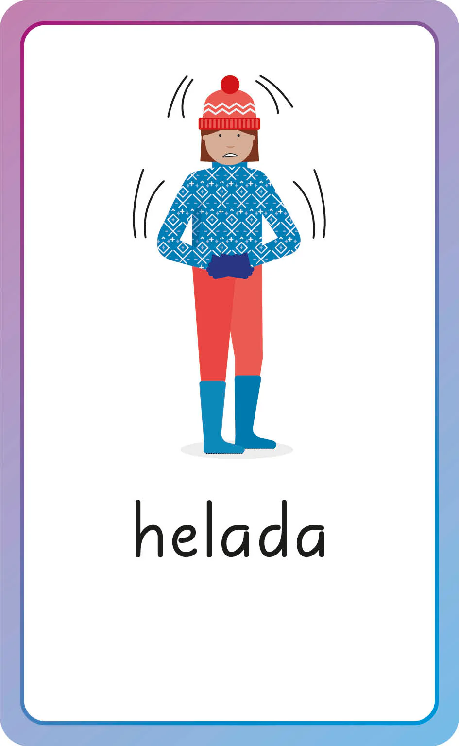 Spanish for Everyone Junior First Words Flash Cards - Image 20