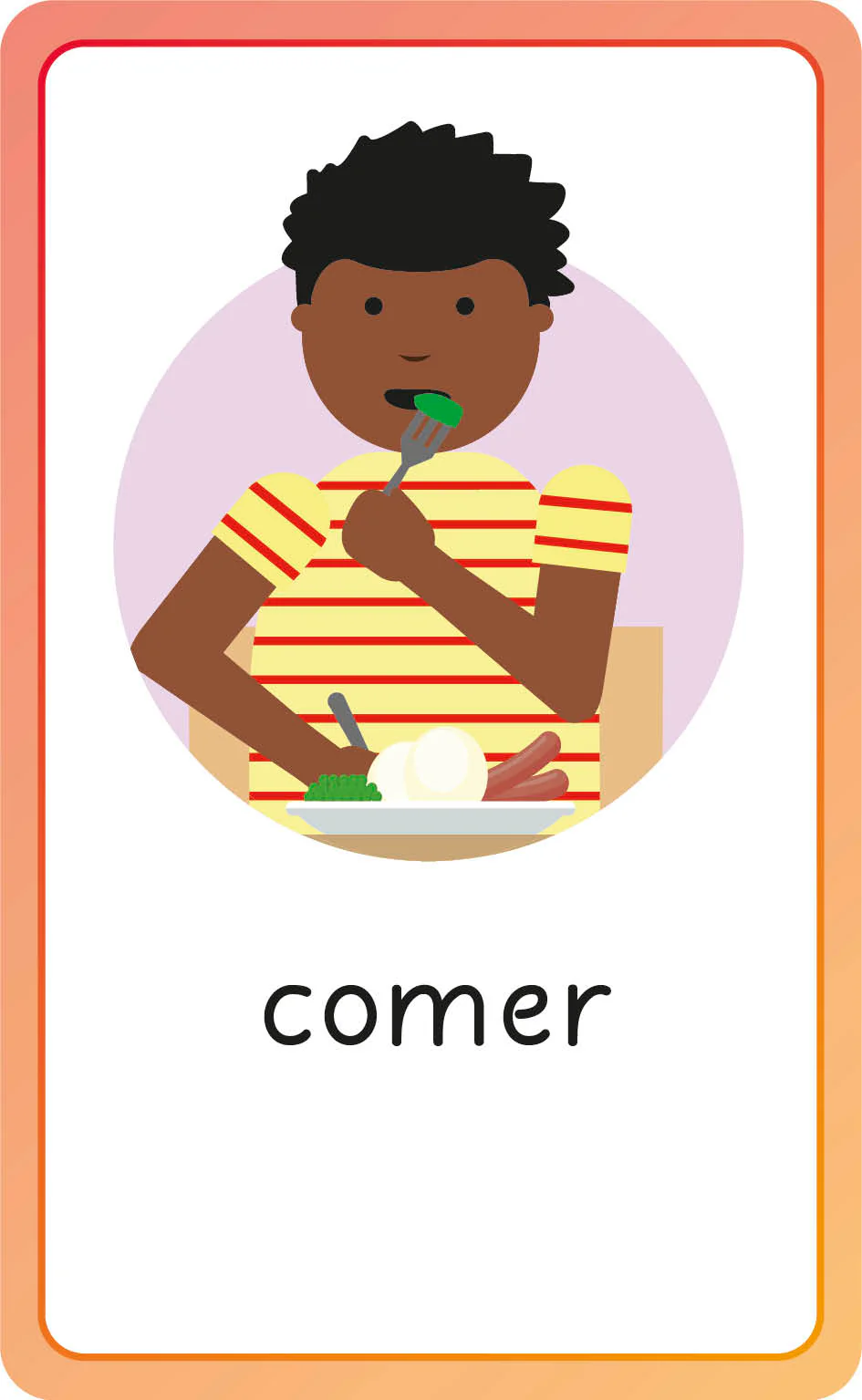 Spanish for Everyone Junior First Words Flash Cards - Image 6
