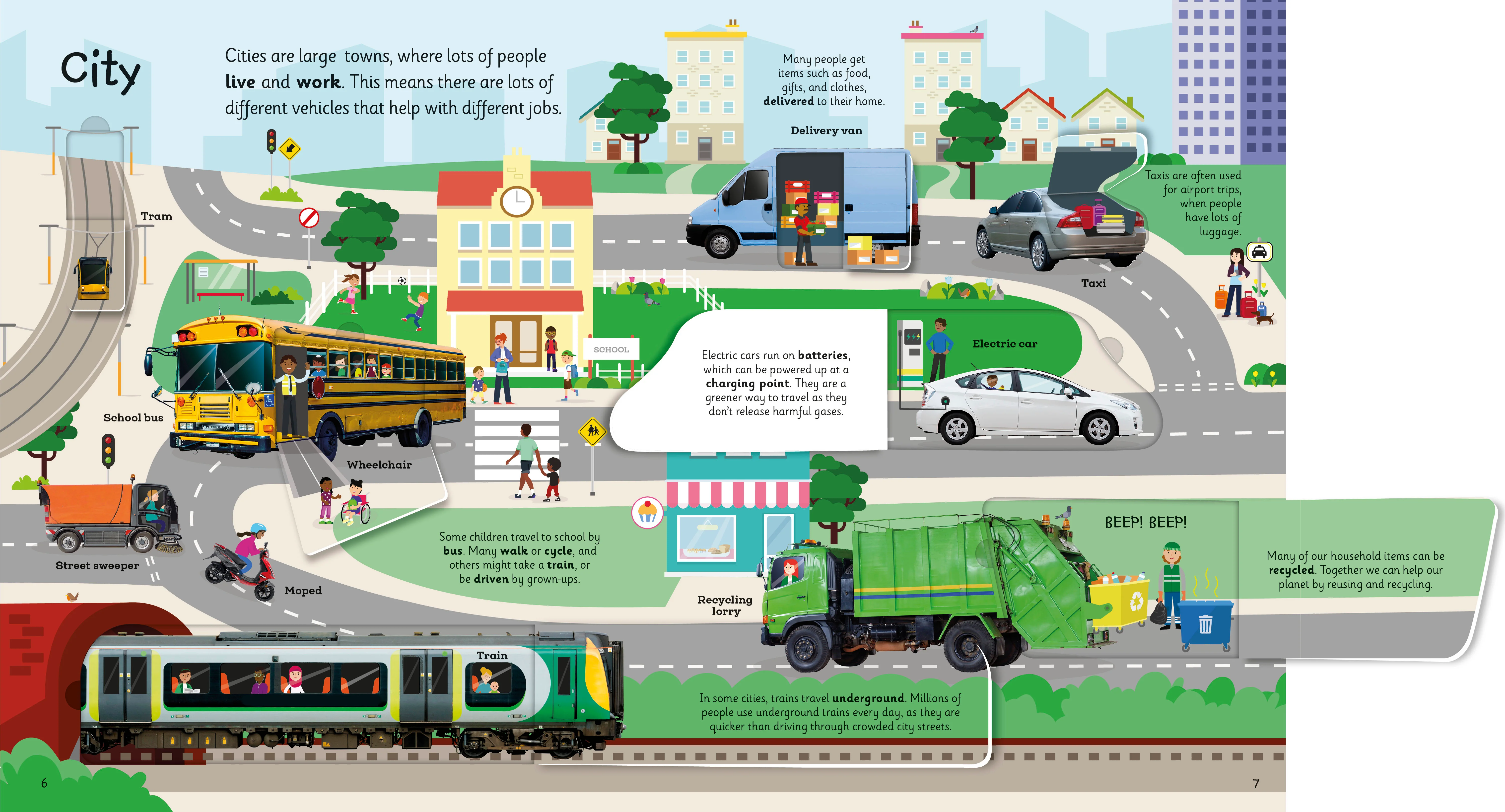 My Very Important Lift-the-Flap Book: Vehicles and Things That Go - Image 9