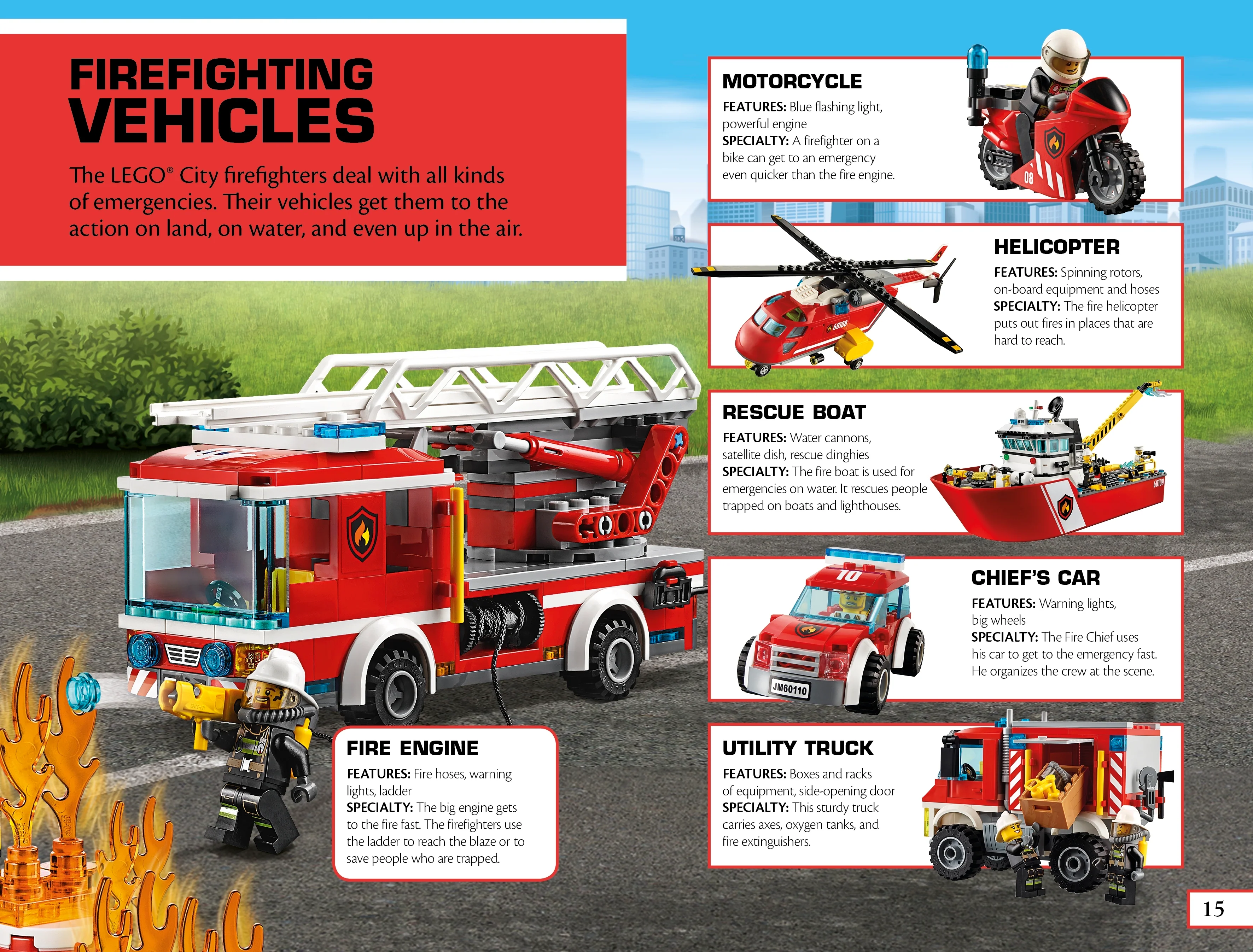 DK Readers L2: LEGO City: Heroes to the Rescue - Image 3