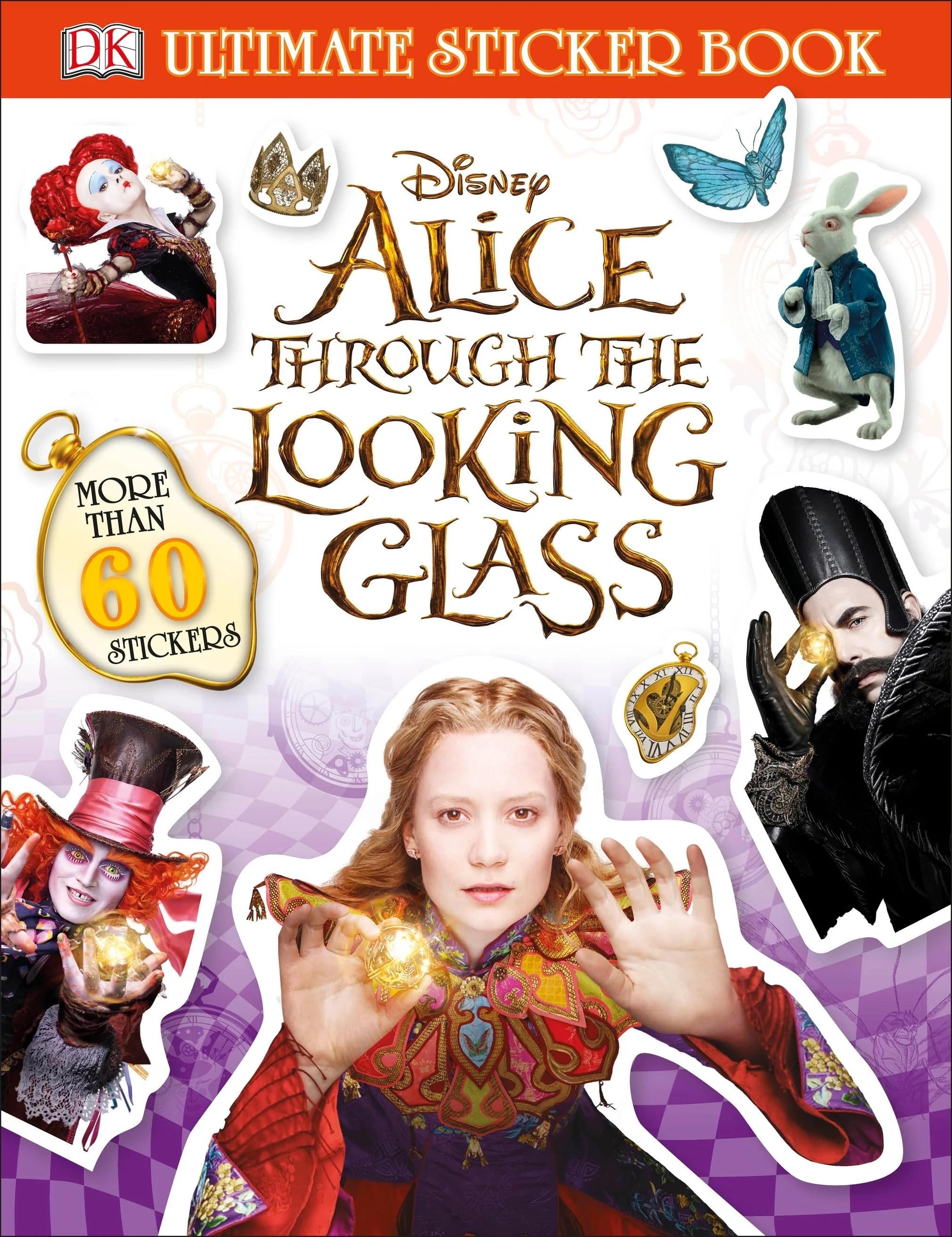 Ultimate Sticker Book: Alice Through the Looking Glass