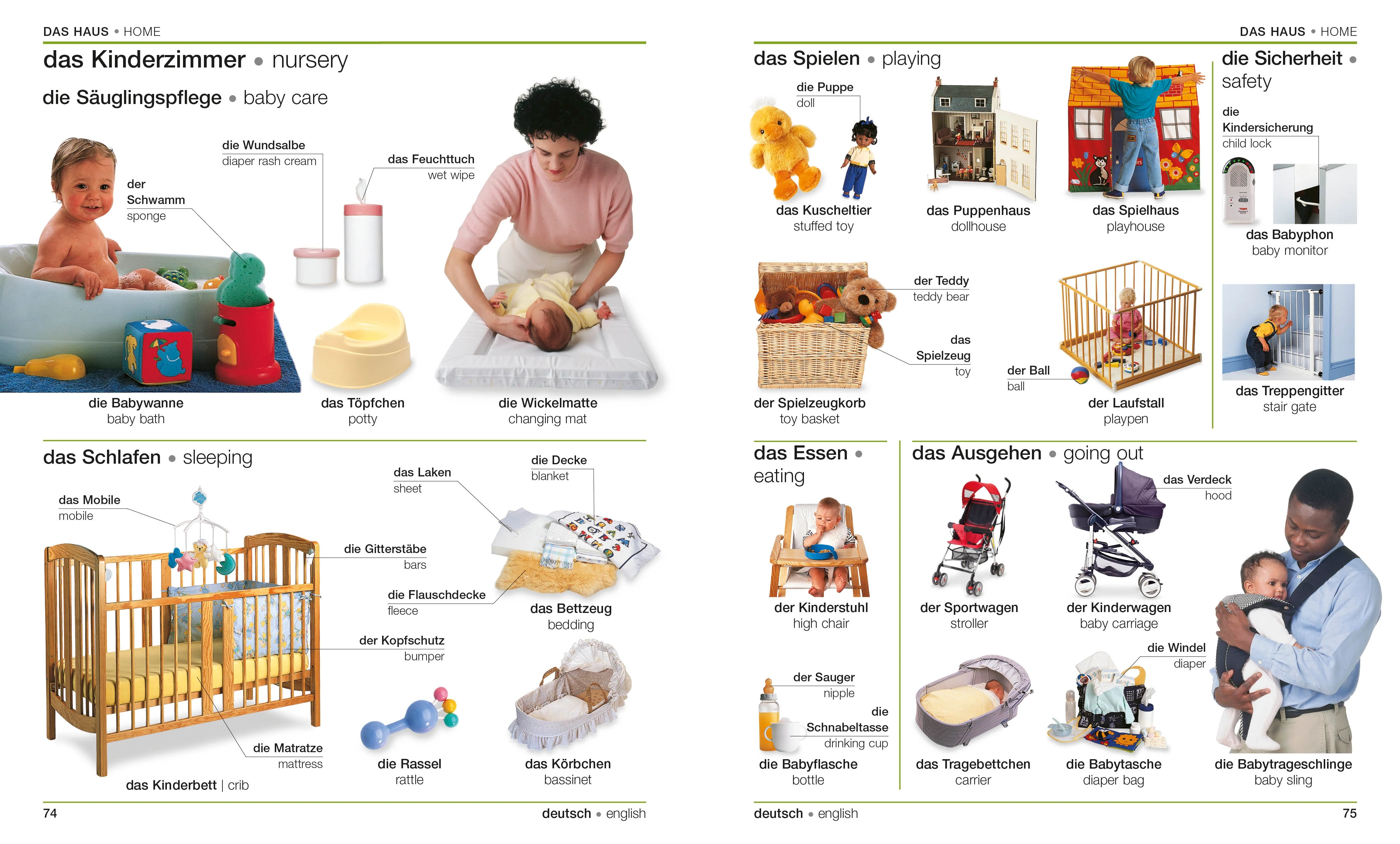 German-English Bilingual Visual Dictionary - Image 2