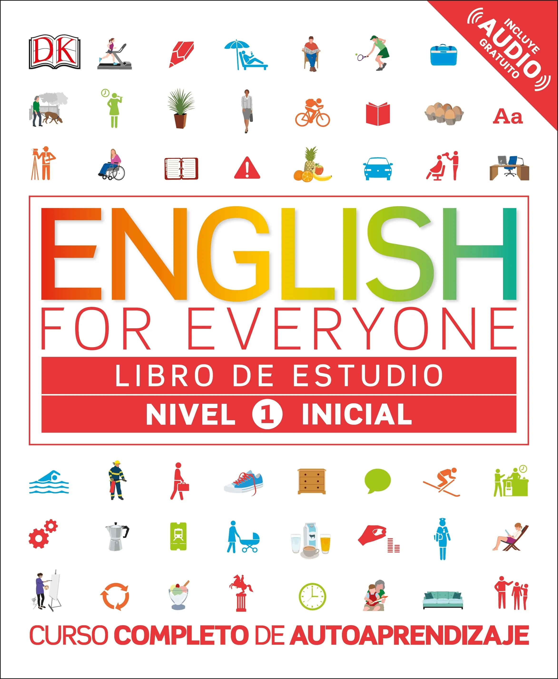 English for Everyone: Nivel 1: Inicial, Libro de Estudio