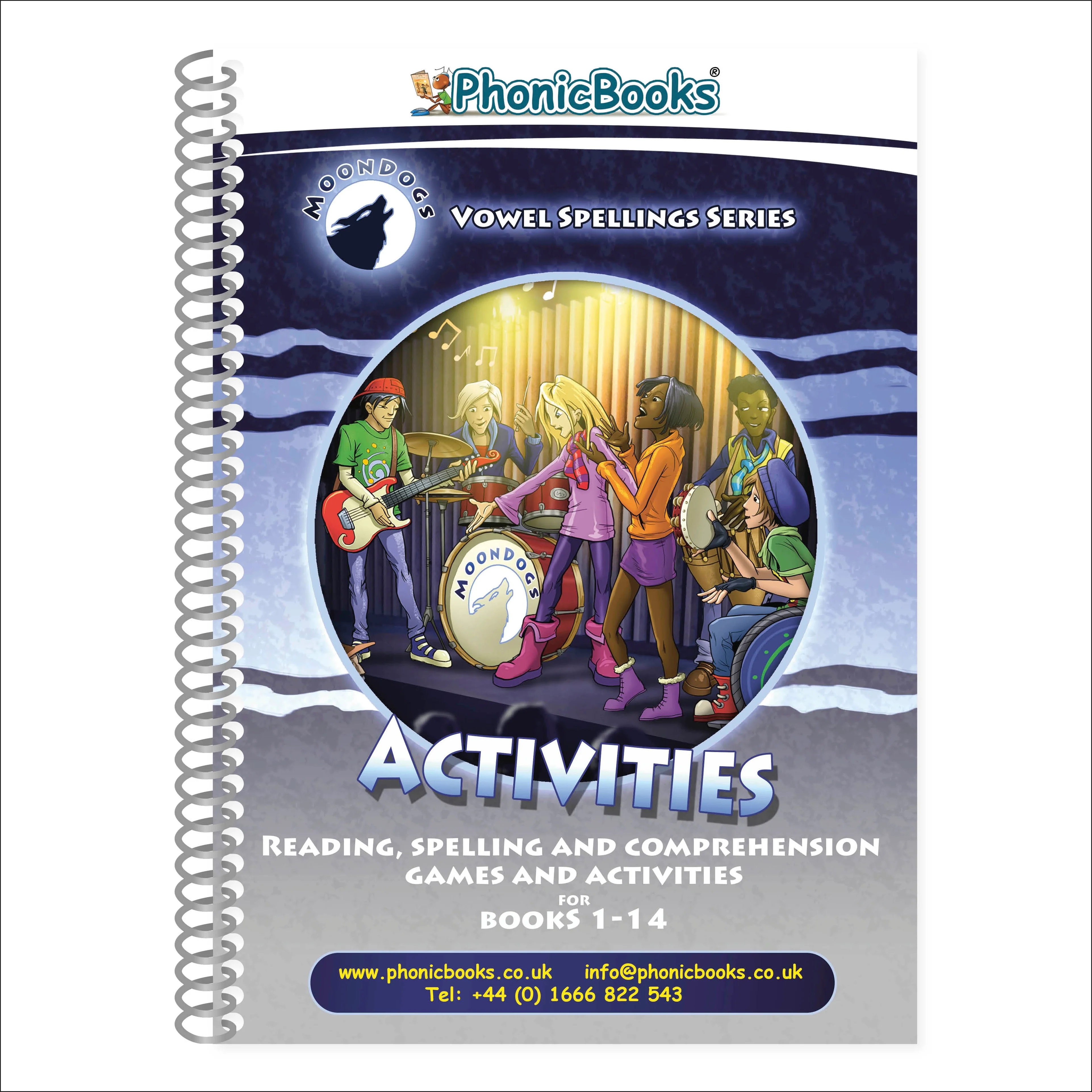 Phonic Books Moon Dogs Set 3 Vowel Spellings Activities