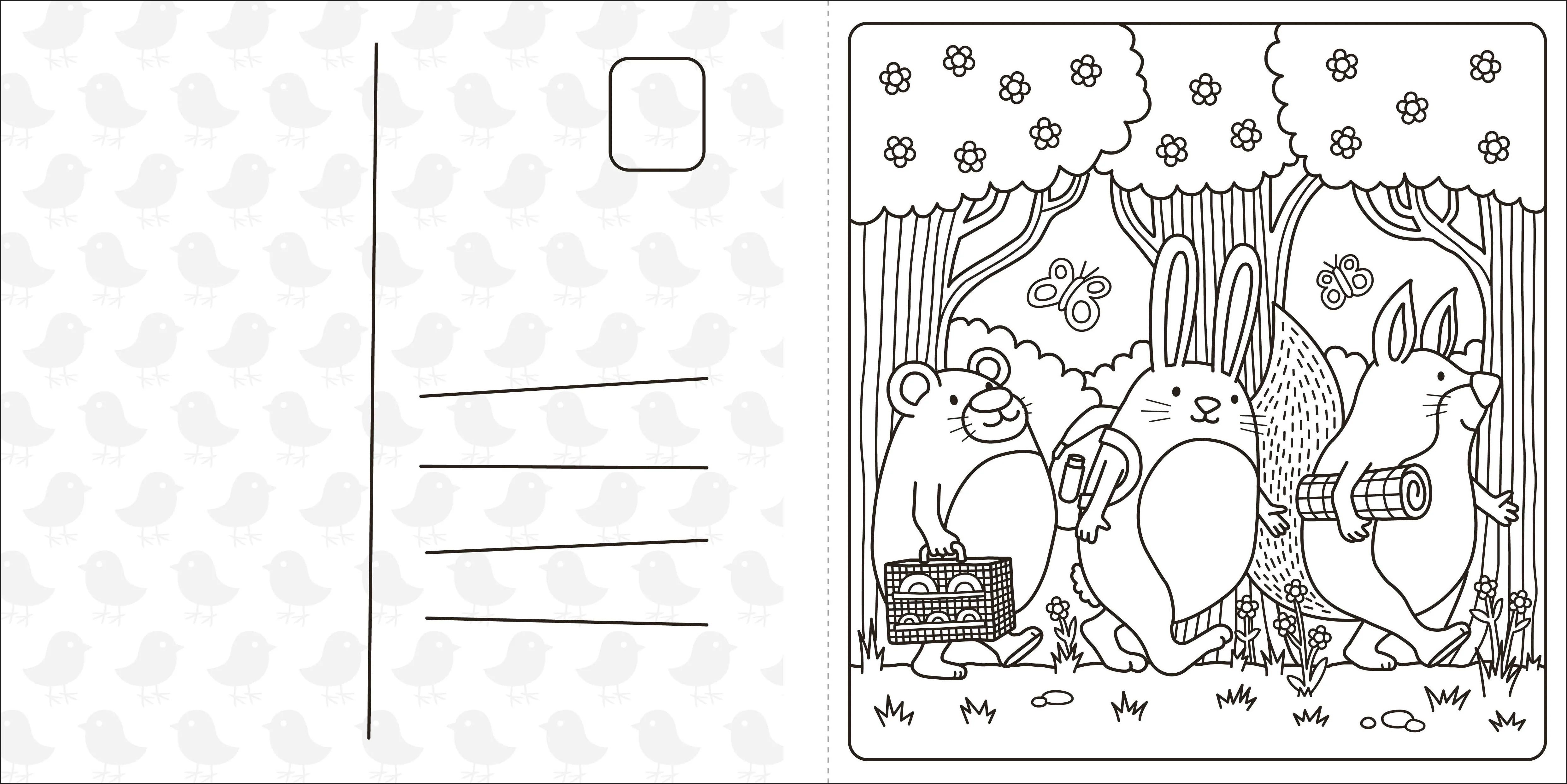 Super Cuties A Cosy Springtime Colouring Book - Image 3